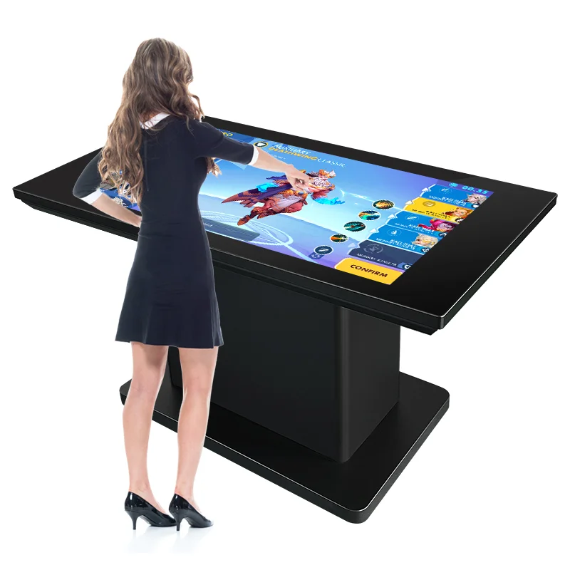 Modern Design 32 To 86 Inch Smart Wireless Charging Interactive LCD Coffee Smart Touch Table
Modern Design 32 To 86 Inch Smart Wireless Charging Interactive LCD Coffee Smart Touch Table