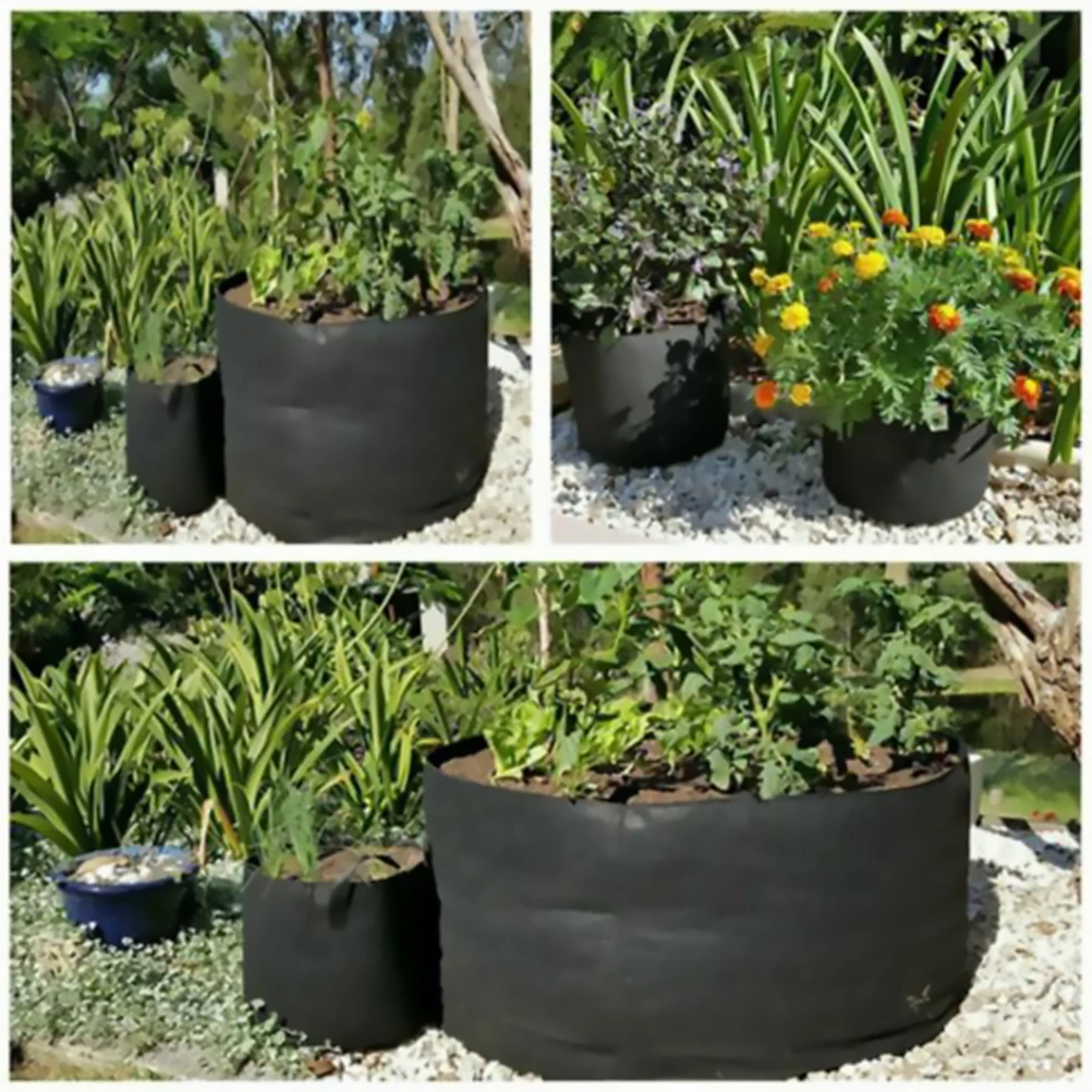 6 Pcs Growing Bags Felt Felt Planting Bag Material Lightweight Breathable Gardening Planter Storage Pouch
6 Pcs Growing Bags Felt Felt Planting Bag Material Lightweight Breathable Gardening Planter Storage Pouch