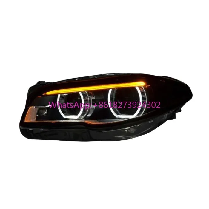 Angel Eyes F10 Headlights Assy for BMW 10-17 F10/F18 Headlights Upgraded to 5 Series Angel Eyes LED Daily Running Lights
Angel Eyes F10 Headlights Assy for BMW 10-17 F10/F18 Headlights Upgraded to 5 Series Angel Eyes LED Daily Running Lights