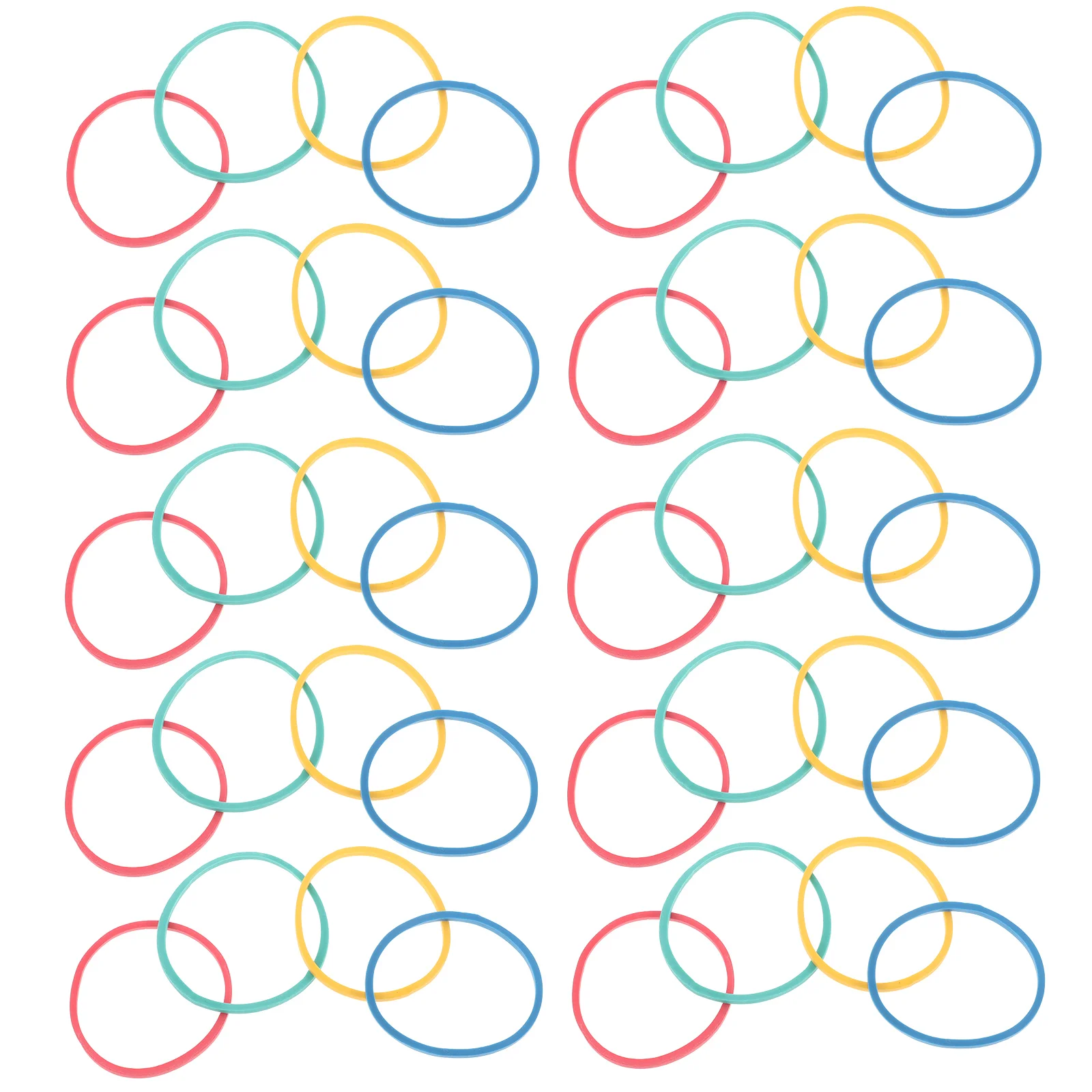 60 PCS Colorful Rubber Bands Elastic Ring for Office Household Rings Money Eraser Hair
60 PCS Colorful Rubber Bands Elastic Ring for Office Household Rings Money Eraser Hair