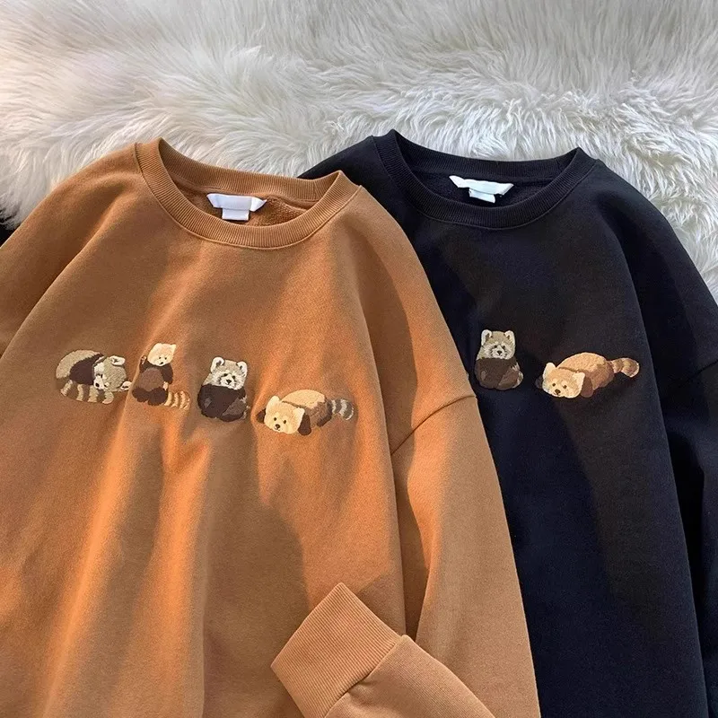Extra Large 300 Pounds Japanese Style Bear round Neck Thick Cotton Men's Fleece Lined Thickened Autumn Winter New Loose Top T...
Extra Large 300 Pounds Japanese Style Bear round Neck Thick Cotton Men's Fleece Lined Thickened Autumn Winter New Loose Top T...