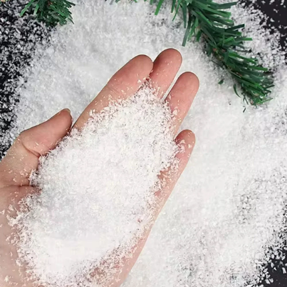 20/40g Artificial Snow Powder Frozen Party Snow Queen Christmas Party Decoration Fluffy Fake Snowflakes Winter Decoration 1mm
20/40g Artificial Snow Powder Frozen Party Snow Queen Christmas Party Decoration Fluffy Fake Snowflakes Winter Decoration 1mm