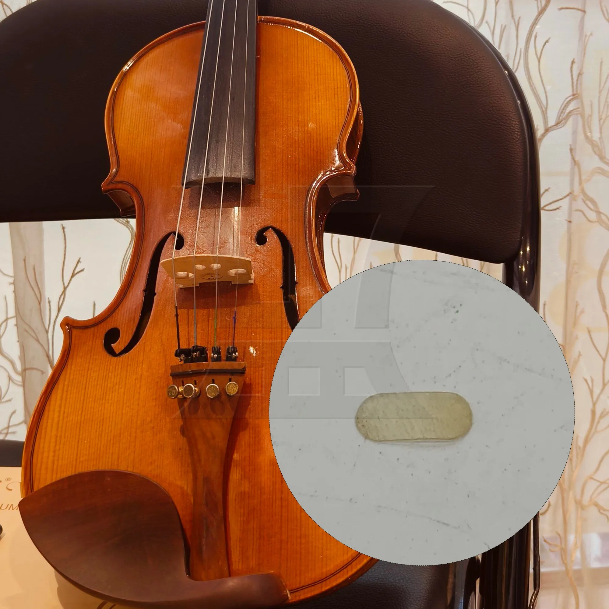 Yibuy 5pcs Light Yellow Bridge Parchment for E String Violin Viola
Yibuy 5pcs Light Yellow Bridge Parchment for E String Violin Viola