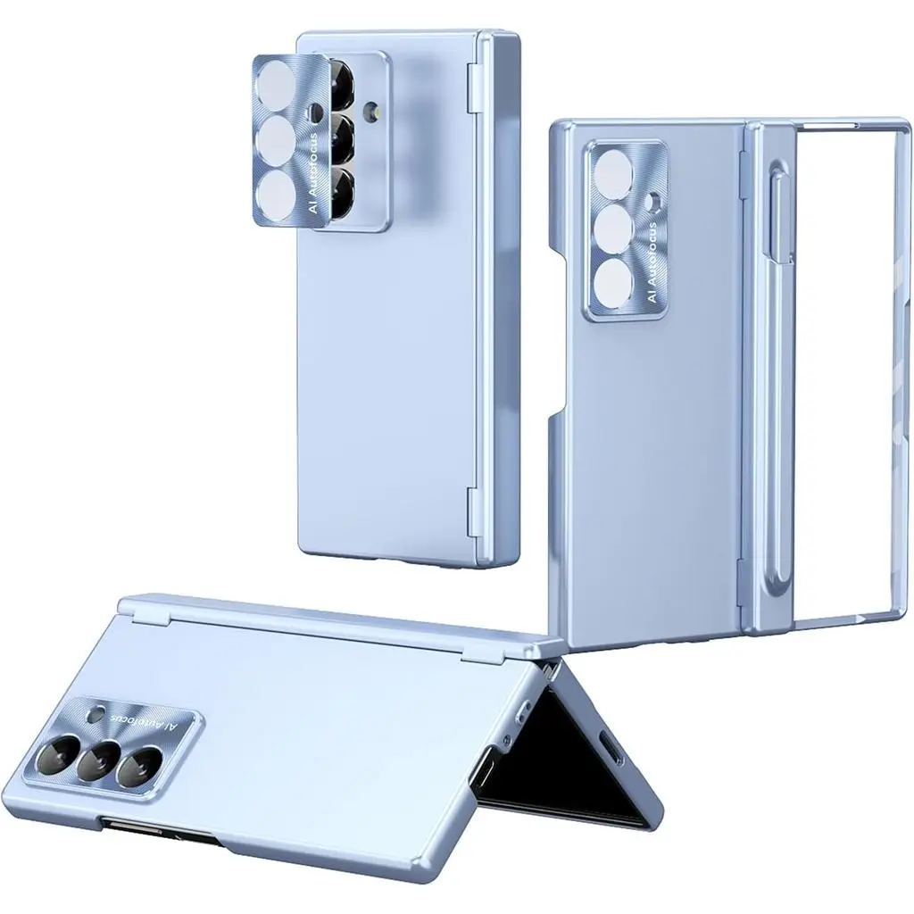 Чехол для Samsung Galaxy Z Fold 7, защитный чехол с магнитной петлей 4-в-1 с защитой объектива, держателем для ручки S и защитной пленкой для экрана
Чехол для Samsung Galaxy Z Fold 7, защитный чехол с магнитной петлей 4-в-1 с защитой объектива, держателем для ручки S и защитной пленкой для экрана