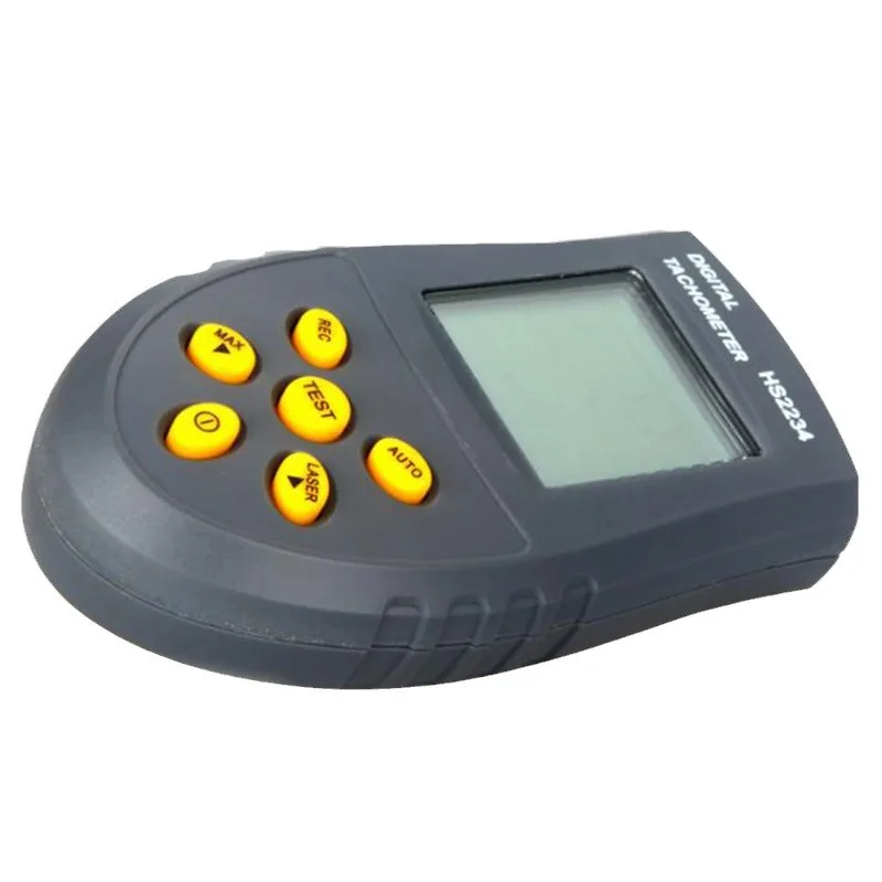 Non-contact laser tachometer, digital motor velocimeter, photoelectric tachometer 
Non-contact laser tachometer, digital motor velocimeter, photoelectric tachometer