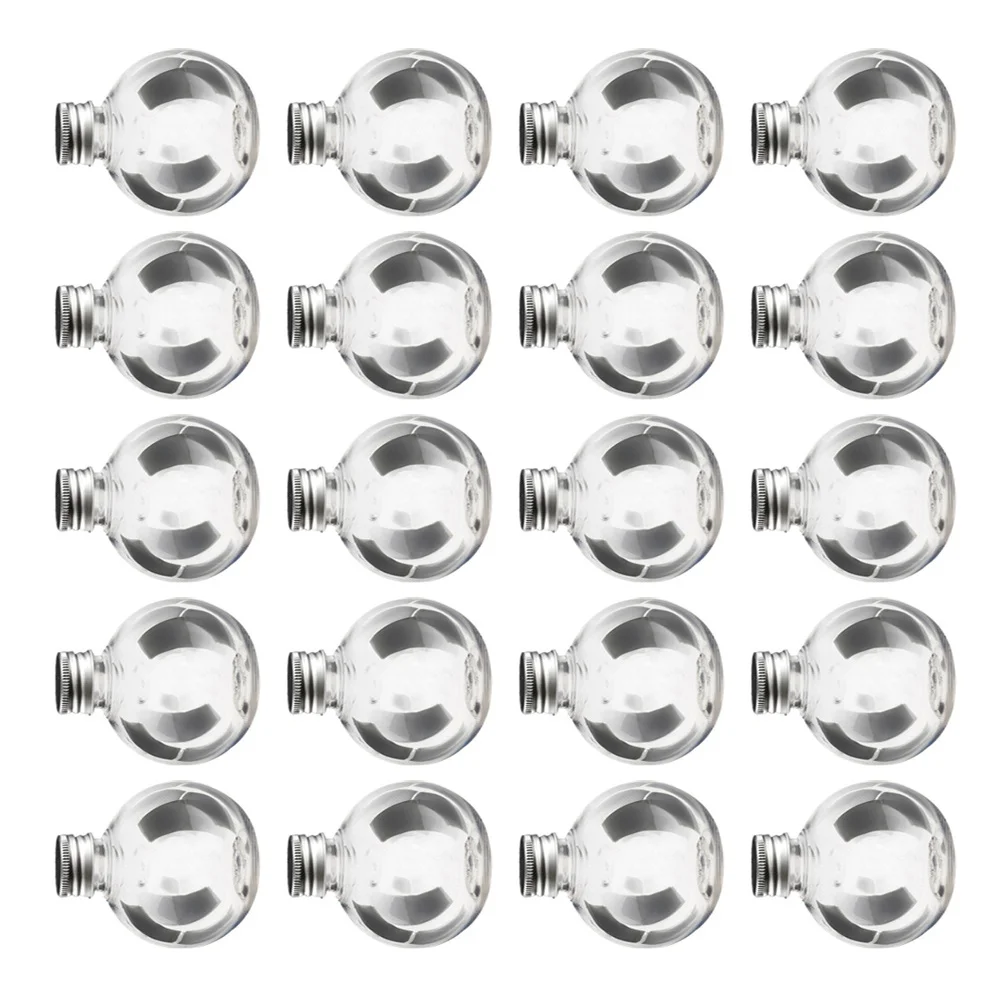 20Pcs Leak Proof Clear Pet Spray Bottles Bulb Shaped Screw Cap Empty Containers for Craft Message Party Wedding Storage
20Pcs Leak Proof Clear Pet Spray Bottles Bulb Shaped Screw Cap Empty Containers for Craft Message Party Wedding Storage