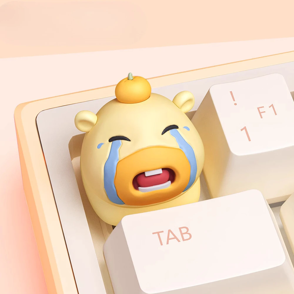 Capybara Dudu Keycap Keycap Resin Funny Mechanical Keyboard Personalized Key Cap Customization
Capybara Dudu Keycap Keycap Resin Funny Mechanical Keyboard Personalized Key Cap Customization