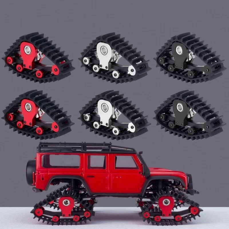 1/18 TRX4M Aluminum Alloy Snow Tires Rubber Tank Snow Wheels RC Climbing Car Upgrade Modification Parts
1/18 TRX4M Aluminum Alloy Snow Tires Rubber Tank Snow Wheels RC Climbing Car Upgrade Modification Parts