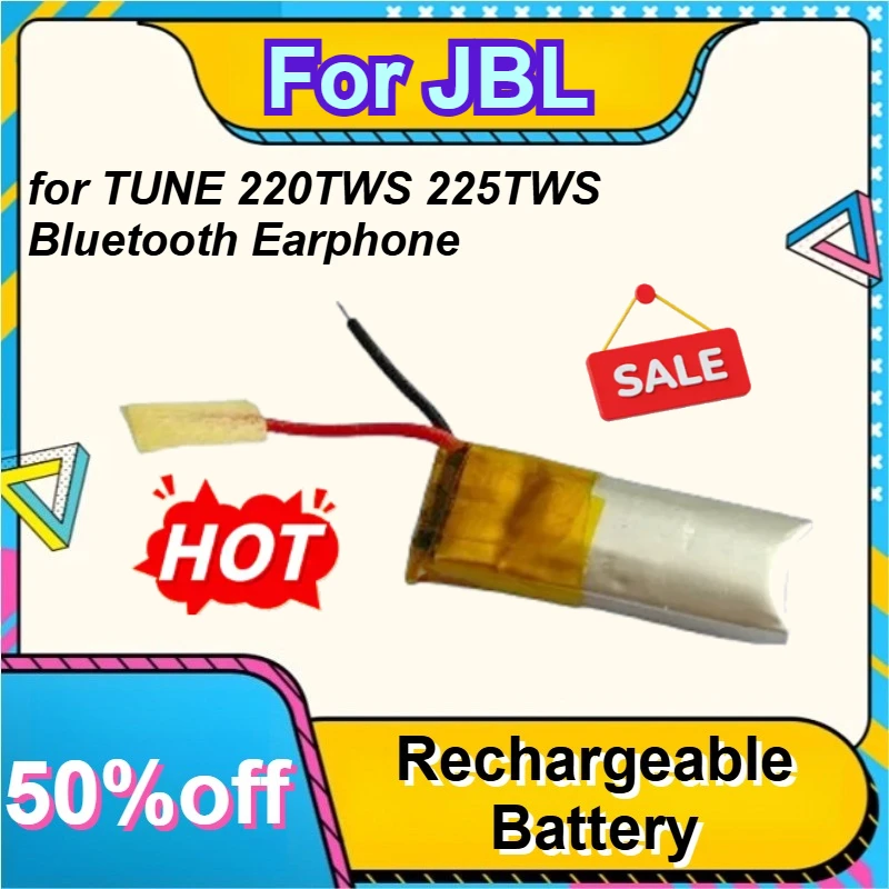 For JBL TUNE 220TWS 225TWS Bluetooth Earphone Charging Case Battery 22mAh Cell Battery
For JBL TUNE 220TWS 225TWS Bluetooth Earphone Charging Case Battery 22mAh Cell Battery