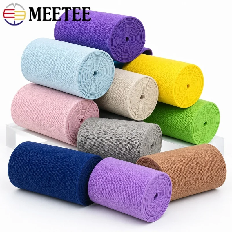 2/3M 8/10cm Soft Elastic Band Polyester Rubber Tape for Underwear Shoes Waistband Clothing Stretch Belt DIY Sewing Accessories
2/3M 8/10cm Soft Elastic Band Polyester Rubber Tape for Underwear Shoes Waistband Clothing Stretch Belt DIY Sewing Accessories