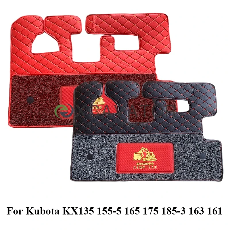 Excavator for Kubota KX135 155-5 165 175 185-3 163 161 Cab Floor Mat
Excavator for Kubota KX135 155-5 165 175 185-3 163 161 Cab Floor Mat