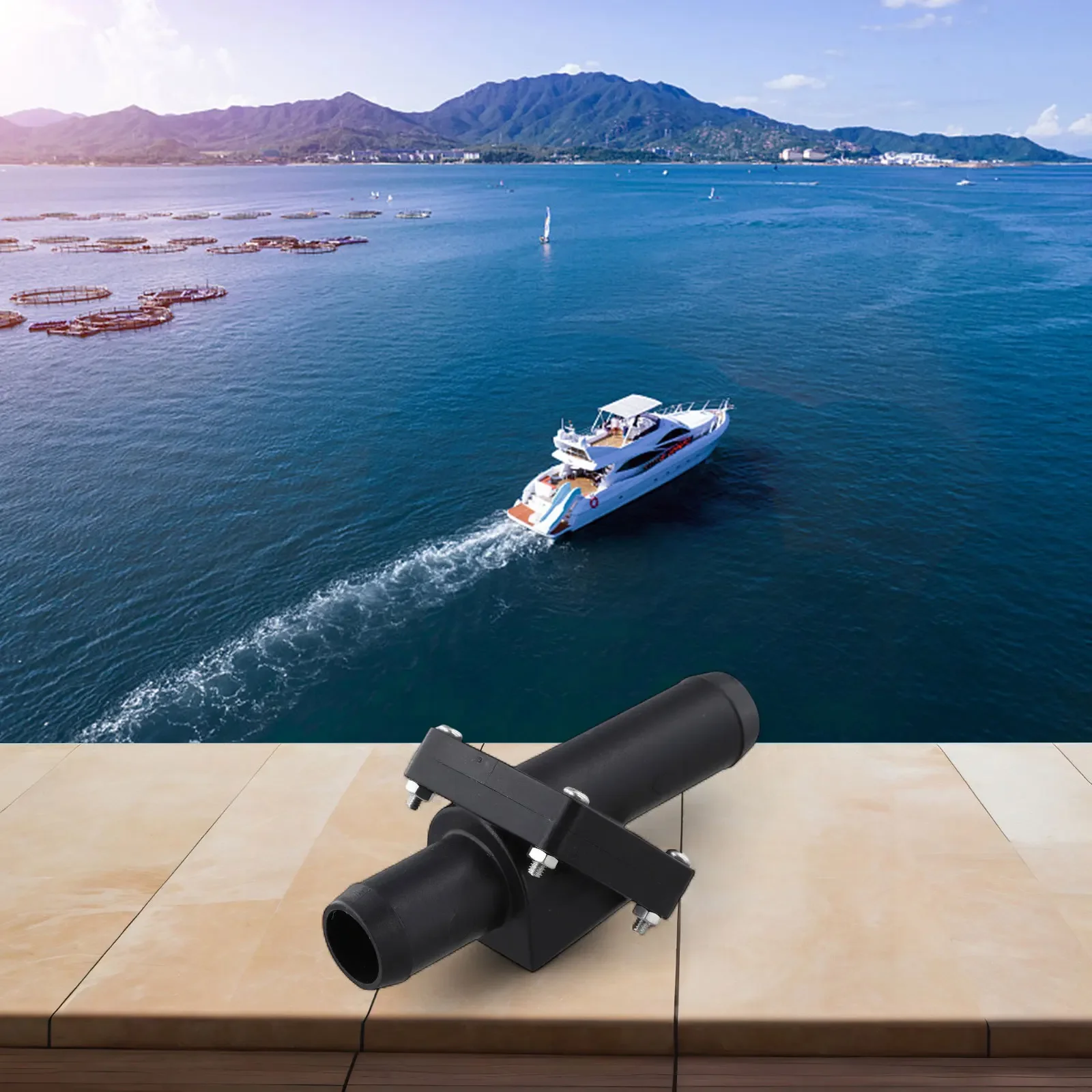 Yacht Maintenance Check Valve Plastic Valve One Way Valve For Boats Support Black Split Design Interface Thickened Sealing Ring
Yacht Maintenance Check Valve Plastic Valve One Way Valve For Boats Support Black Split Design Interface Thickened Sealing Ring