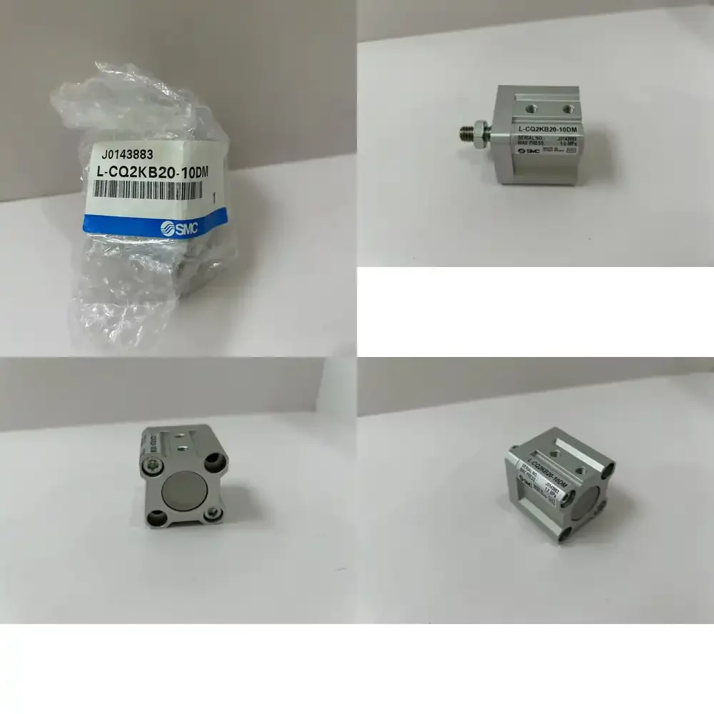 SMC Original Series Compact Cylinder SMC CQ2B20-5DM-XC8 New Double Acting Single Rod Plastic Pneumatic Cylinder with Copper
SMC Original Series Compact Cylinder SMC CQ2B20-5DM-XC8 New Double Acting Single Rod Plastic Pneumatic Cylinder with Copper