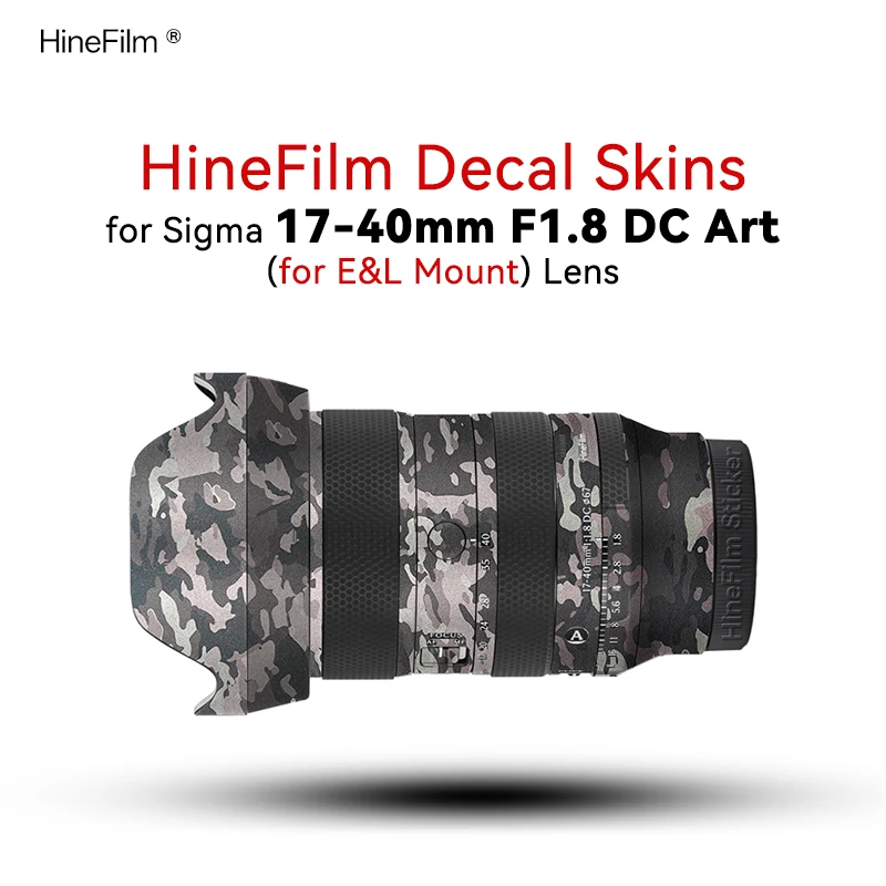 Customized Skin for Sigma 17-40F1.8 FE & L Mount Lens Skin 17 40 Lens Wrap Skin 17-40mm F1.8 DC ART Lens Sticker Protector
Customized Skin for Sigma 17-40F1.8 FE & L Mount Lens Skin 17 40 Lens Wrap Skin 17-40mm F1.8 DC ART Lens Sticker Protector