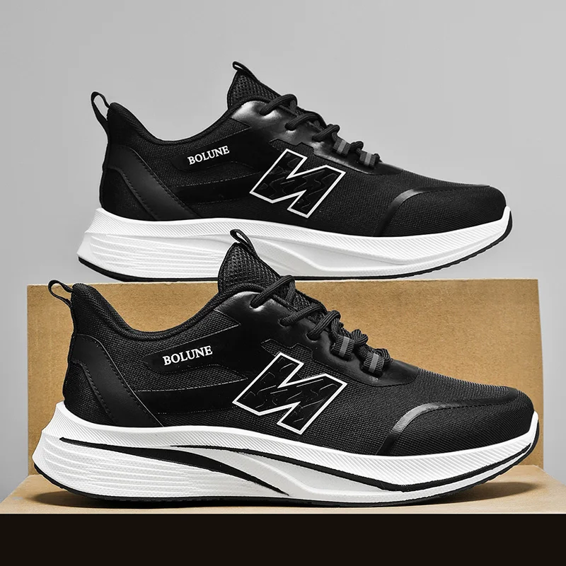 Men Sports Shoes Fashion Mesh Breathable Casual Summer Running Shoes New Outdoor Soft Sole Anti Slip Tennis Shoes for Man
Men Sports Shoes Fashion Mesh Breathable Casual Summer Running Shoes New Outdoor Soft Sole Anti Slip Tennis Shoes for Man