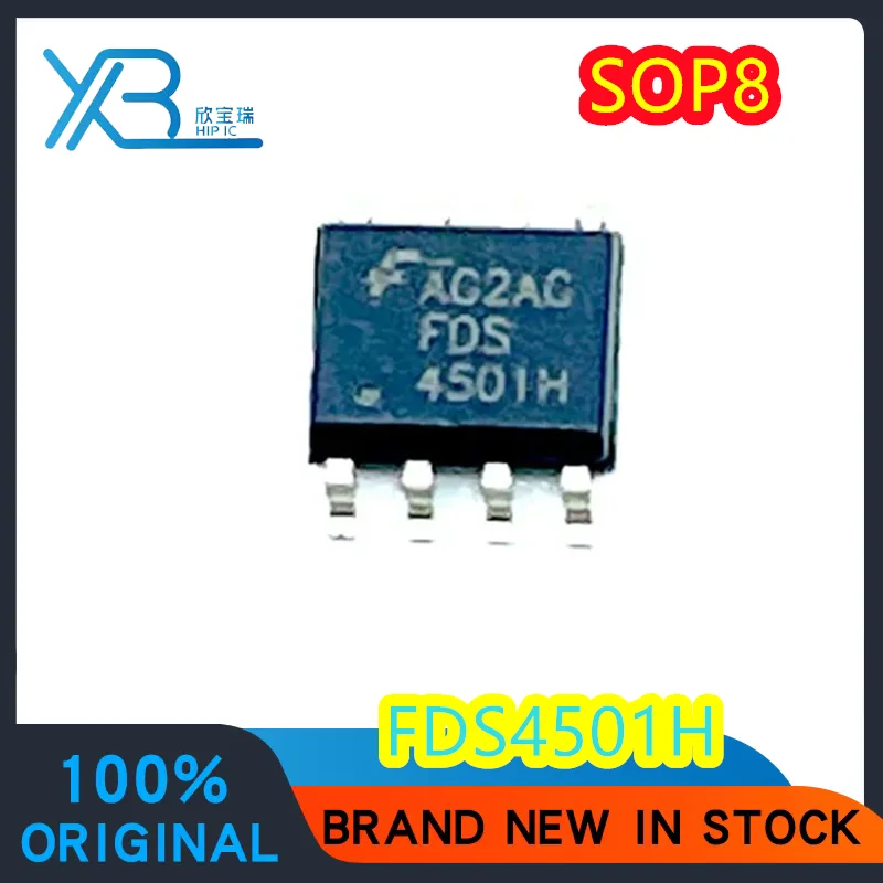 (1/30 pieces) FDS4501H SOP-8 original MOS field effect tube electronics spot delivery fast
(1/30 pieces) FDS4501H SOP-8 original MOS field effect tube electronics spot delivery fast