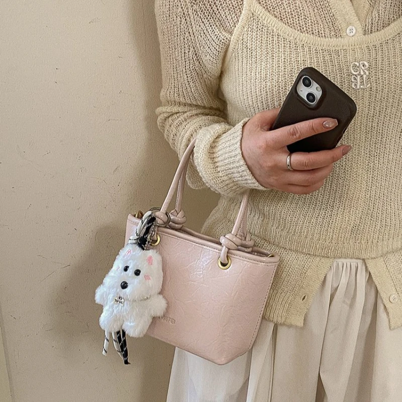 2026 New CEEKAY Soft Faux Leather Mini Tote Bag Adjustable Strap Shoulder Bag with Cute Dog Pendant Daily Casual Purse for Women
2026 New CEEKAY Soft Faux Leather Mini Tote Bag Adjustable Strap Shoulder Bag with Cute Dog Pendant Daily Casual Purse for Women