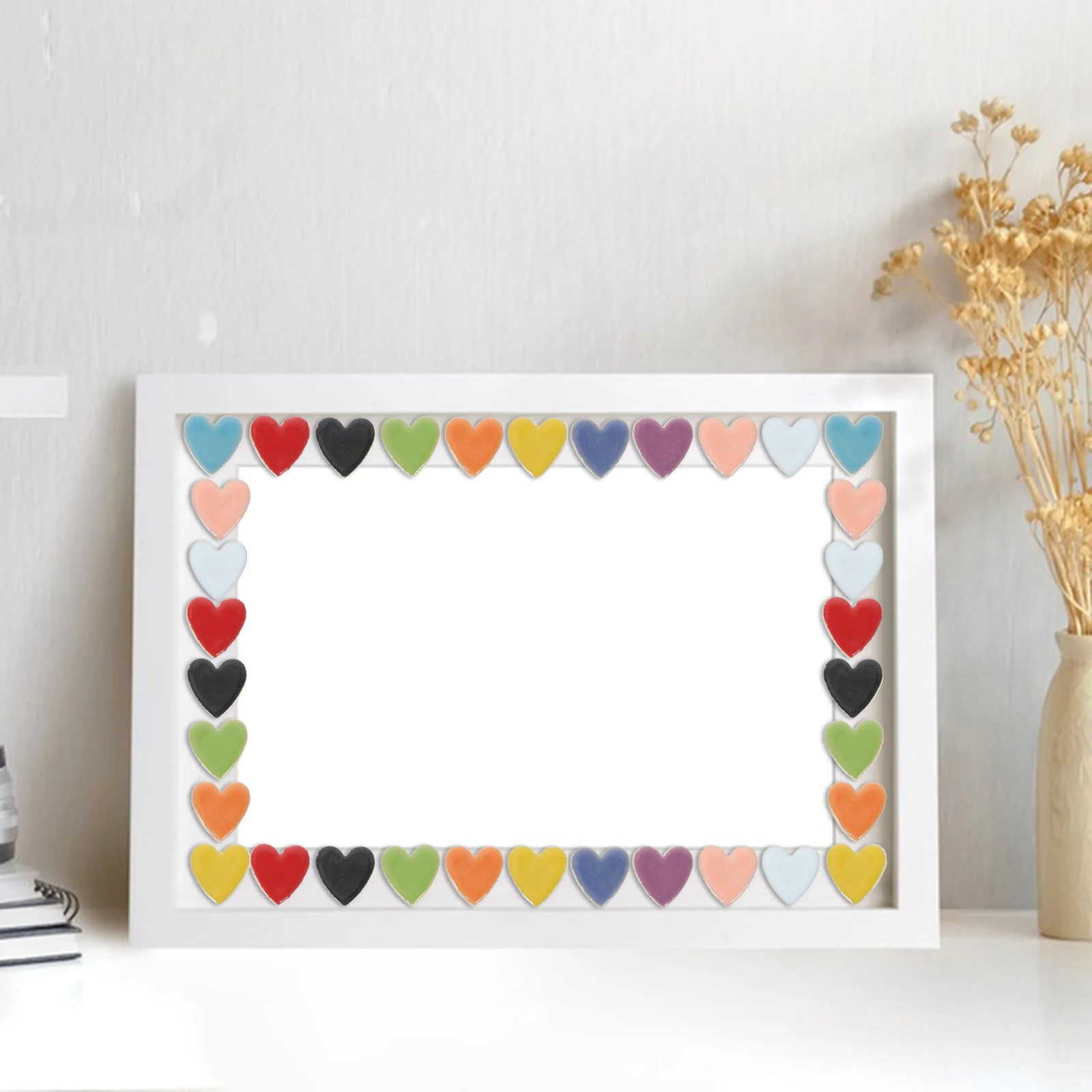 200g Heart Shaped Ceramic Mosaic Tiles Colorful Decorative Pieces for DIY Projects Heart Shape Tiles DIY Material
200g Heart Shaped Ceramic Mosaic Tiles Colorful Decorative Pieces for DIY Projects Heart Shape Tiles DIY Material