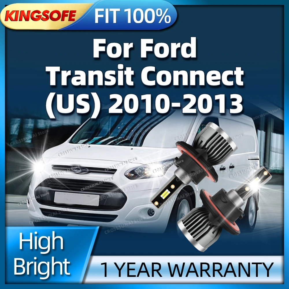 2 шт. светодиодные фары 180 Вт H13 CSP Turbo автомобильные фары 12 В 6000 К с антибликовым покрытием для Ford Transit Connect (США) 2010 2011 2012 2013 
2 шт. светодиодные фары 180 Вт H13 CSP Turbo автомобильные фары 12 В 6000 К с антибликовым покрытием для Ford Transit Connect (США) 2010 2011 2012 2013