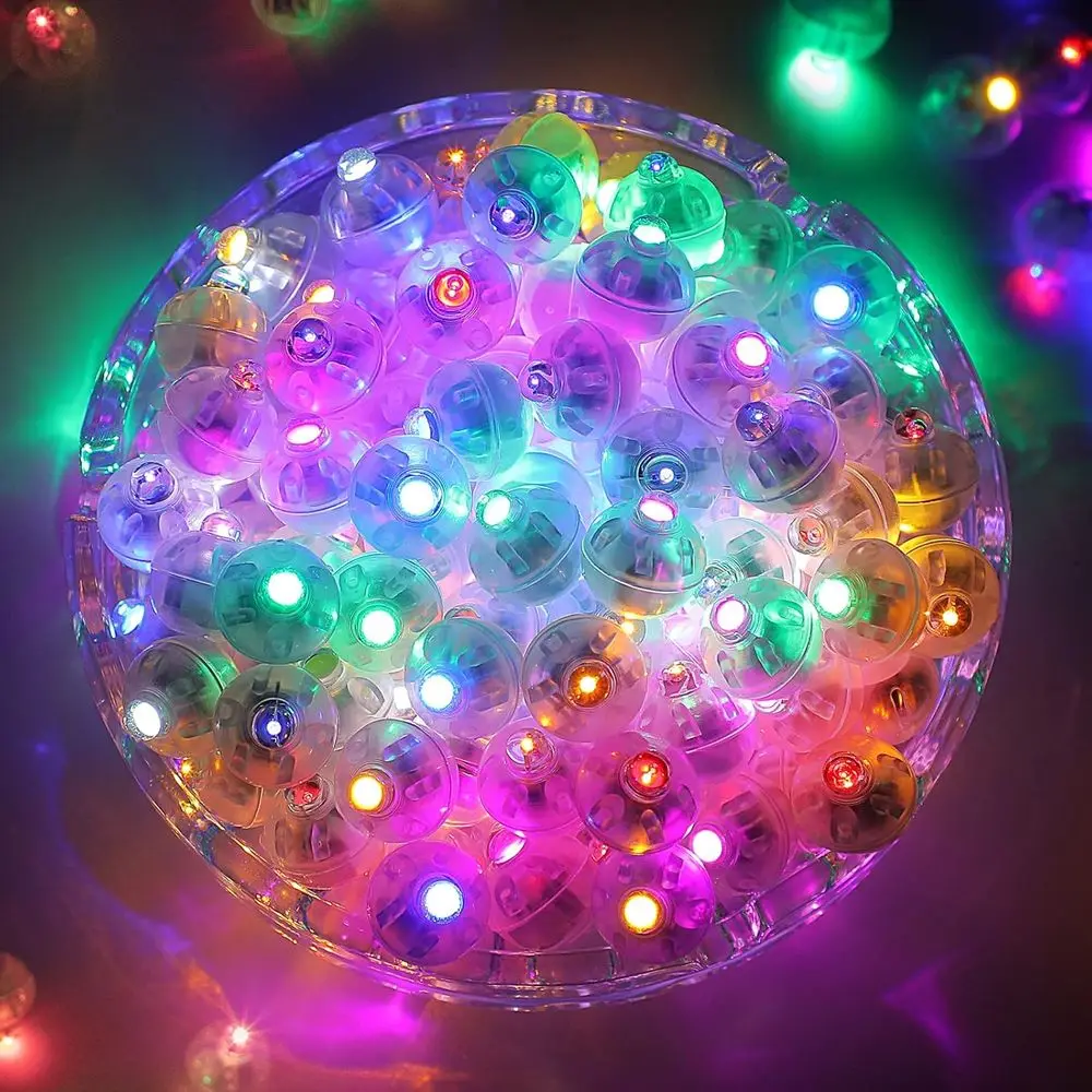 100 Pieces Colorful Balloon Lights, Mini LED, Battery-Powered, Long-Lasting, Waterproof, Ideal for Party, Easter, Wedding, Chris
100 Pieces Colorful Balloon Lights, Mini LED, Battery-Powered, Long-Lasting, Waterproof, Ideal for Party, Easter, Wedding, Chris
