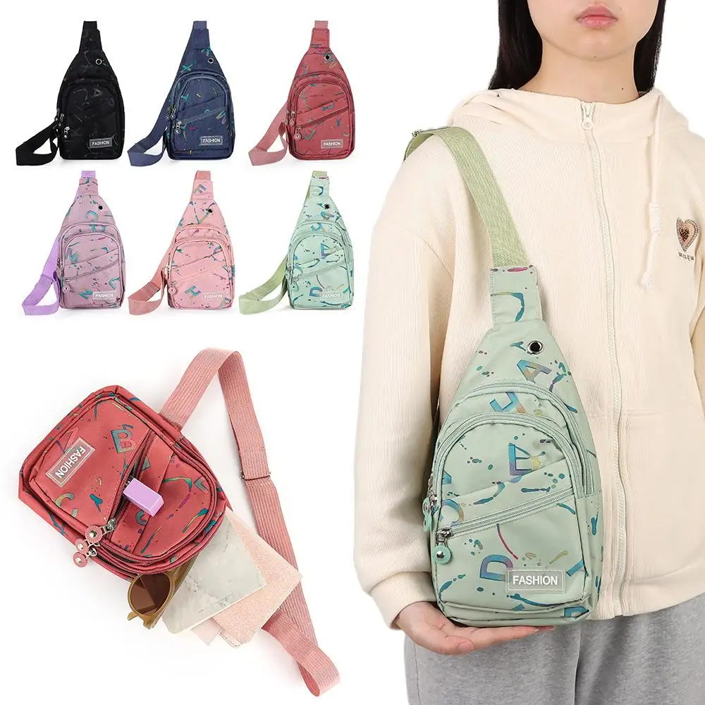 Multifuntional Chest Bag Water Proof Fanny Pack Chest Shoulder Bag Hot Stamping Letters Lightweight Korean-Style Cross Body Bags
Multifuntional Chest Bag Water Proof Fanny Pack Chest Shoulder Bag Hot Stamping Letters Lightweight Korean-Style Cross Body Bags
