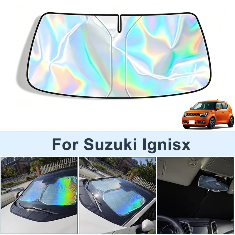 Foldable Front Windshield Sun Shade For Suzuki Ignis UV Reflective Sun Protection Cover Car Interior Accessories
Foldable Front Windshield Sun Shade For Suzuki Ignis UV Reflective Sun Protection Cover Car Interior Accessories