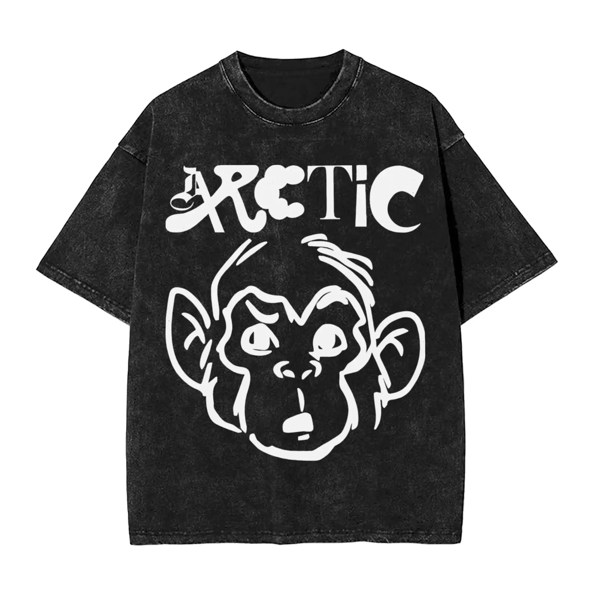 Arctic Monkeys Cartoon T Shirt Hip Hop Washed Short Sleeve Oversize T-Shirt Vintage for Men Women Streetwear Summer Tees
Arctic Monkeys Cartoon T Shirt Hip Hop Washed Short Sleeve Oversize T-Shirt Vintage for Men Women Streetwear Summer Tees