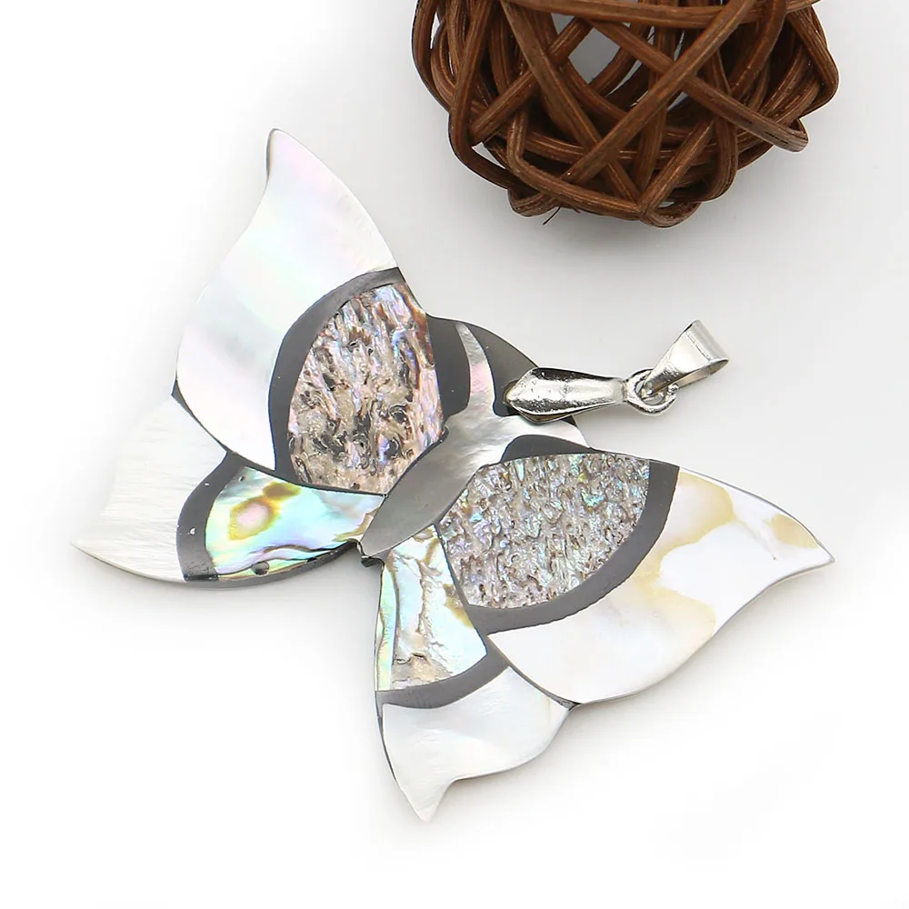 Butterfly Natural Freshwater Shell Pendant Abalone Carving Crafts DIY Accessories Jewelry Necklace Suitable for DIY Friend Gifts
Butterfly Natural Freshwater Shell Pendant Abalone Carving Crafts DIY Accessories Jewelry Necklace Suitable for DIY Friend Gifts