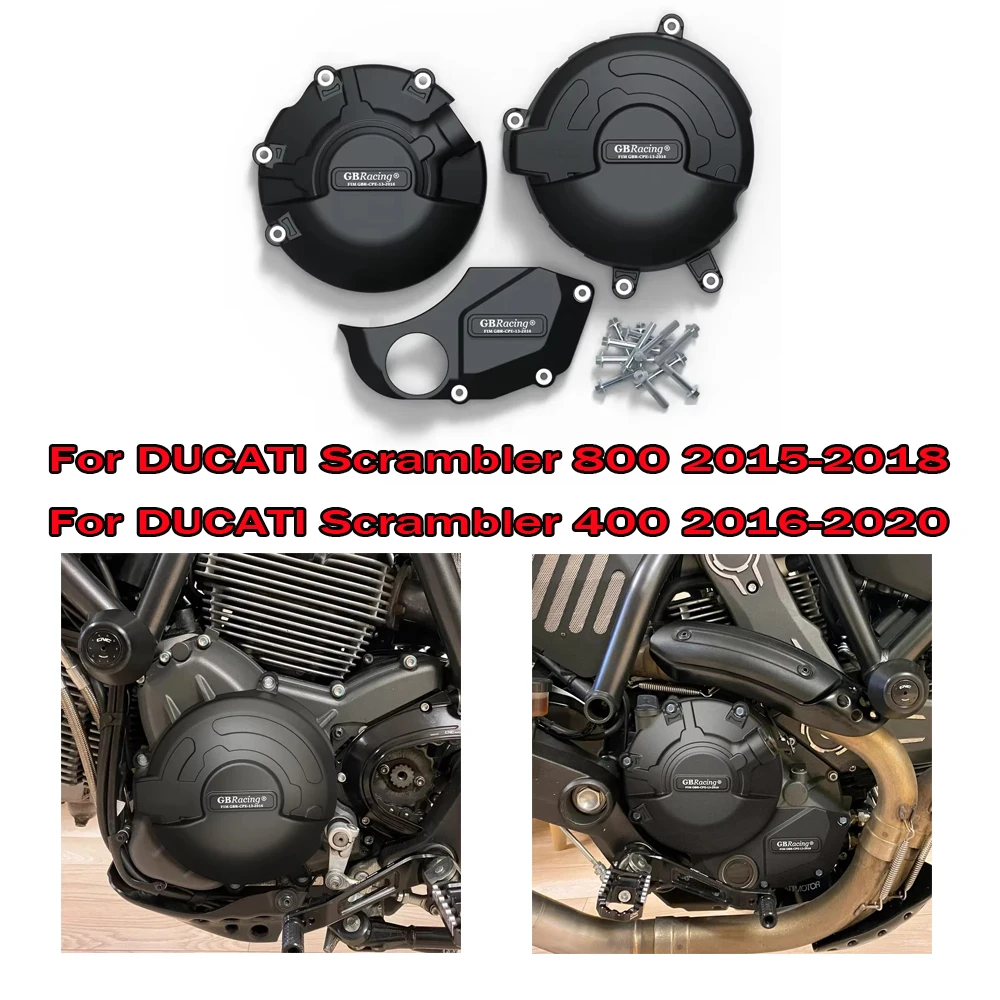 Engine Cover Protection for Ducati Scrambler 800 2015-2018 / Scrambler 400 2016-2020
Engine Cover Protection for Ducati Scrambler 800 2015-2018 / Scrambler 400 2016-2020
