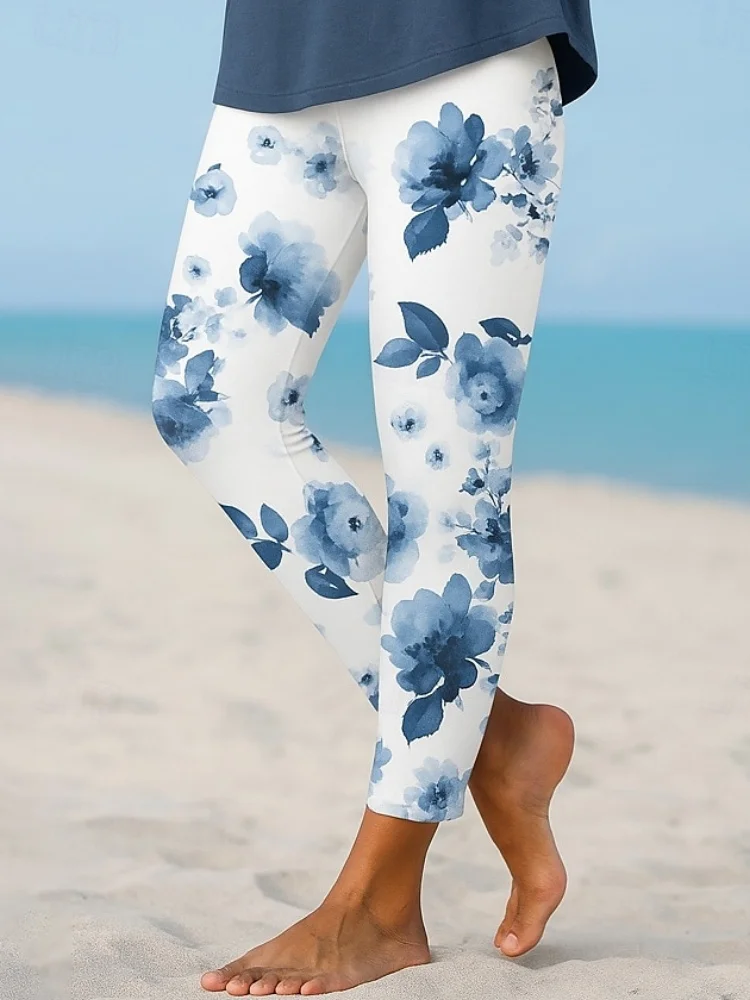 3D Print Flower Graphic Women's Yoga Pants Fashion Casual High Waist Elastic Sports Pant All Season Outdoor Run Fitness Leggings
3D Print Flower Graphic Women's Yoga Pants Fashion Casual High Waist Elastic Sports Pant All Season Outdoor Run Fitness Leggings