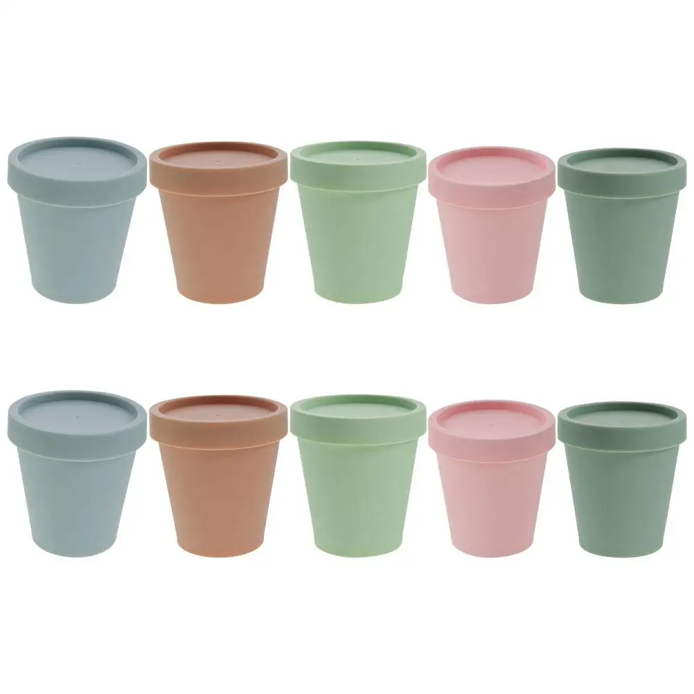 10 Pcs Ice Cream Container Food Containers with Lids Storage For Freezer Yogurt Jam Pp Tubs Fruit Keeper Reusable
10 Pcs Ice Cream Container Food Containers with Lids Storage For Freezer Yogurt Jam Pp Tubs Fruit Keeper Reusable