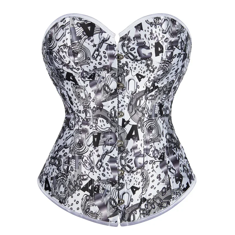 Corset Top Plus Size Women Bustier Sexy Print Lingerie Outfits Burlesque Pirate Costumes Halloween Vintage Style Korsett Red
Corset Top Plus Size Women Bustier Sexy Print Lingerie Outfits Burlesque Pirate Costumes Halloween Vintage Style Korsett Red