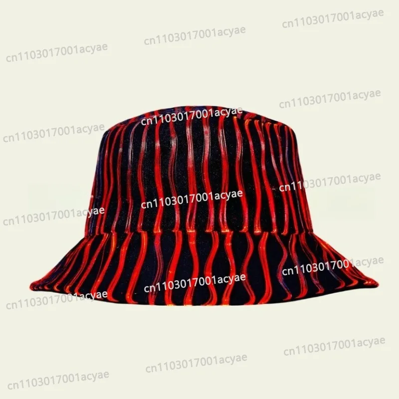 Fiber optic hat bucket hat new curved cloth bucket hat music festival, halloween, club
Fiber optic hat bucket hat new curved cloth bucket hat music festival, halloween, club