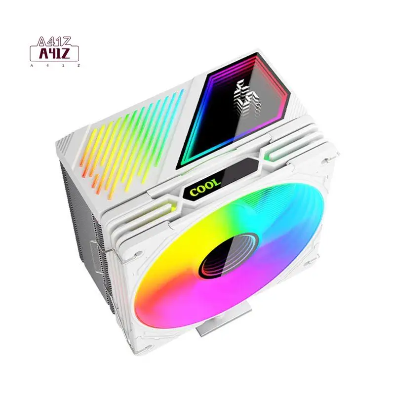 A41Z-GT600 Digital Display CPU Air Cooler With 1800RPM ARGB PWM Cooling Fan High Airflow Radiator For Efficient CPU Cooling
A41Z-GT600 Digital Display CPU Air Cooler With 1800RPM ARGB PWM Cooling Fan High Airflow Radiator For Efficient CPU Cooling