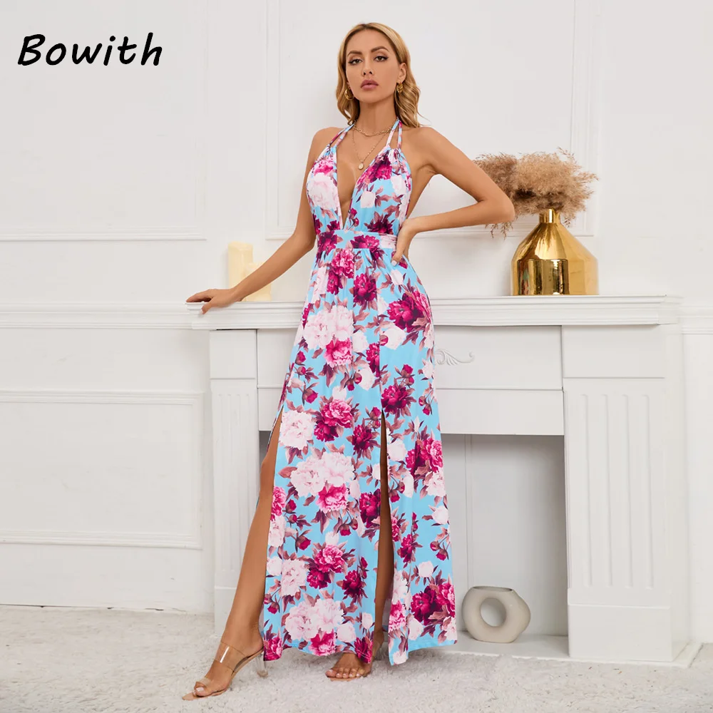 Bowith Summer Dress Beach Long Skirt Wedding Party Bohemian Elegance for Women V-neck Holiday Backless Dresses New2024 vestidos
Bowith Summer Dress Beach Long Skirt Wedding Party Bohemian Elegance for Women V-neck Holiday Backless Dresses New2024 vestidos