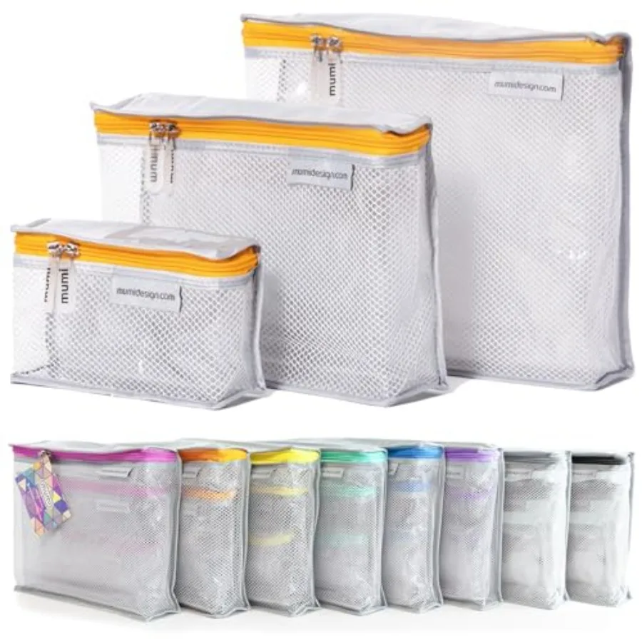 Travel Toiletry Bag Set of 3 Clear TSA Approved Toiletry Bags for Women Reusable Water-Resistant Makeup Organizer Pouches for S
Travel Toiletry Bag Set of 3 Clear TSA Approved Toiletry Bags for Women Reusable Water-Resistant Makeup Organizer Pouches for S