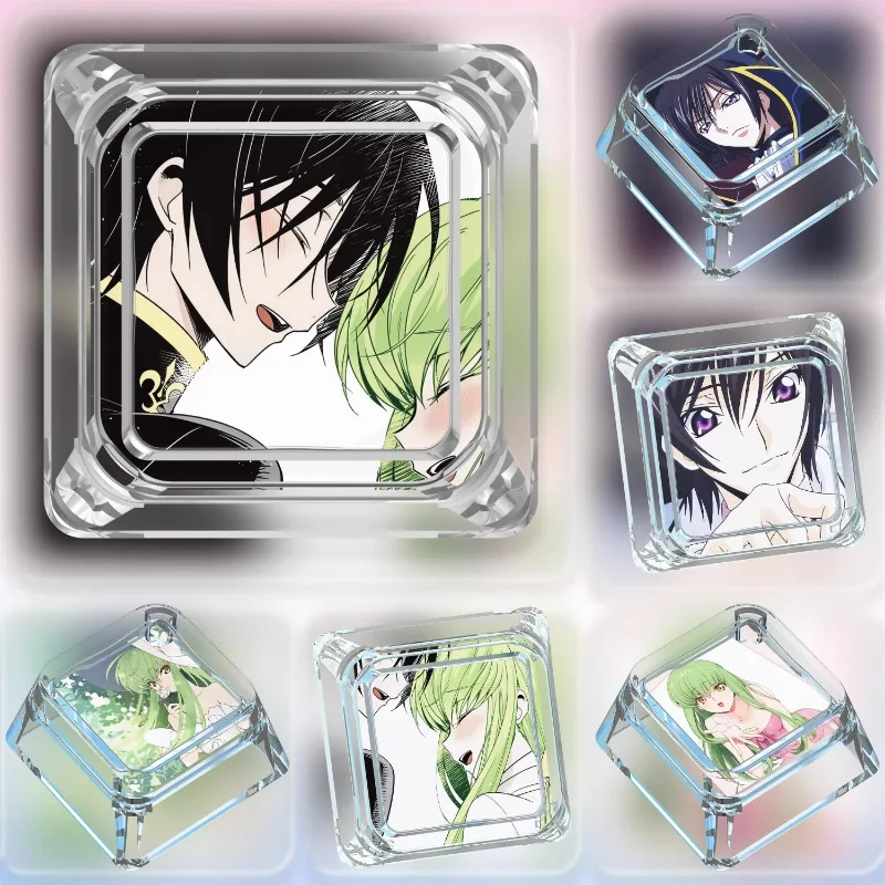 CODE GEASS Lelouch Lamperouge Anime Artisan Point Keycap Cute Cartoon Transparent Personalized Gaming Mechanical Keyboard Keycap
CODE GEASS Lelouch Lamperouge Anime Artisan Point Keycap Cute Cartoon Transparent Personalized Gaming Mechanical Keyboard Keycap