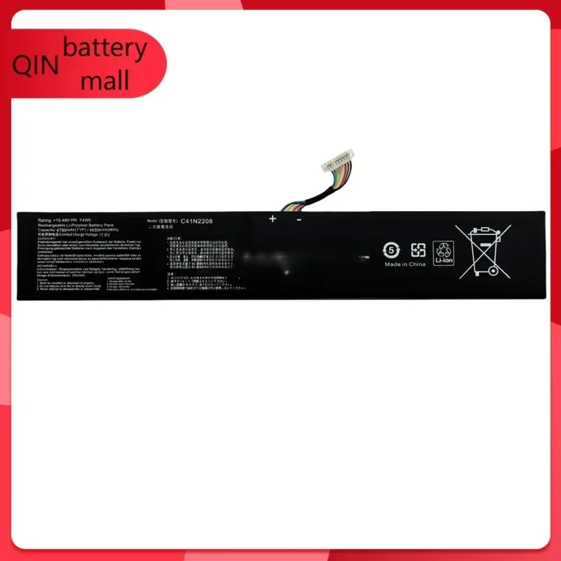 Q New C41N2208 Battery Compatible For Asus RC71L Gaming Handheld series 4780mAh
Q New C41N2208 Battery Compatible For Asus RC71L Gaming Handheld series 4780mAh