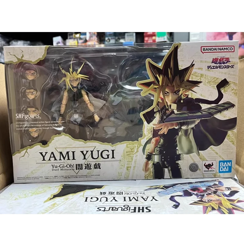 Bandai Genuine SHF YAMI YUGI Yu-Gi-Oh! Duel Monsters Anime Action Figure Collectible Joint Mobility Model Toys Gift Children Kid
Bandai Genuine SHF YAMI YUGI Yu-Gi-Oh! Duel Monsters Anime Action Figure Collectible Joint Mobility Model Toys Gift Children Kid