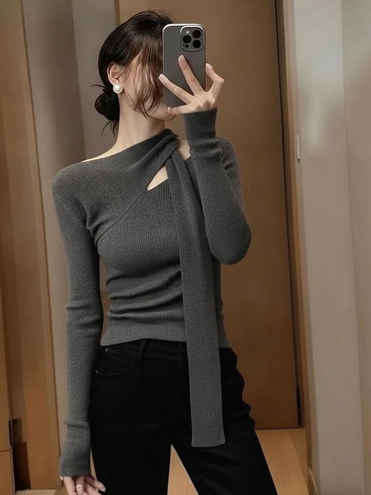 Вязаный свитер женский, мягкий, уютный, в расслабленном стиле, с эффектом омоложения, уникальный, в стиле маленькой французской элегантности, осень 2025, роскошное ощущение, для прогулок
Вязаный свитер женский, мягкий, уютный, в расслабленном стиле, с эффектом омоложения, уникальный, в стиле маленькой французской элегантности, осень 2025, роскошное ощущение, для прогулок