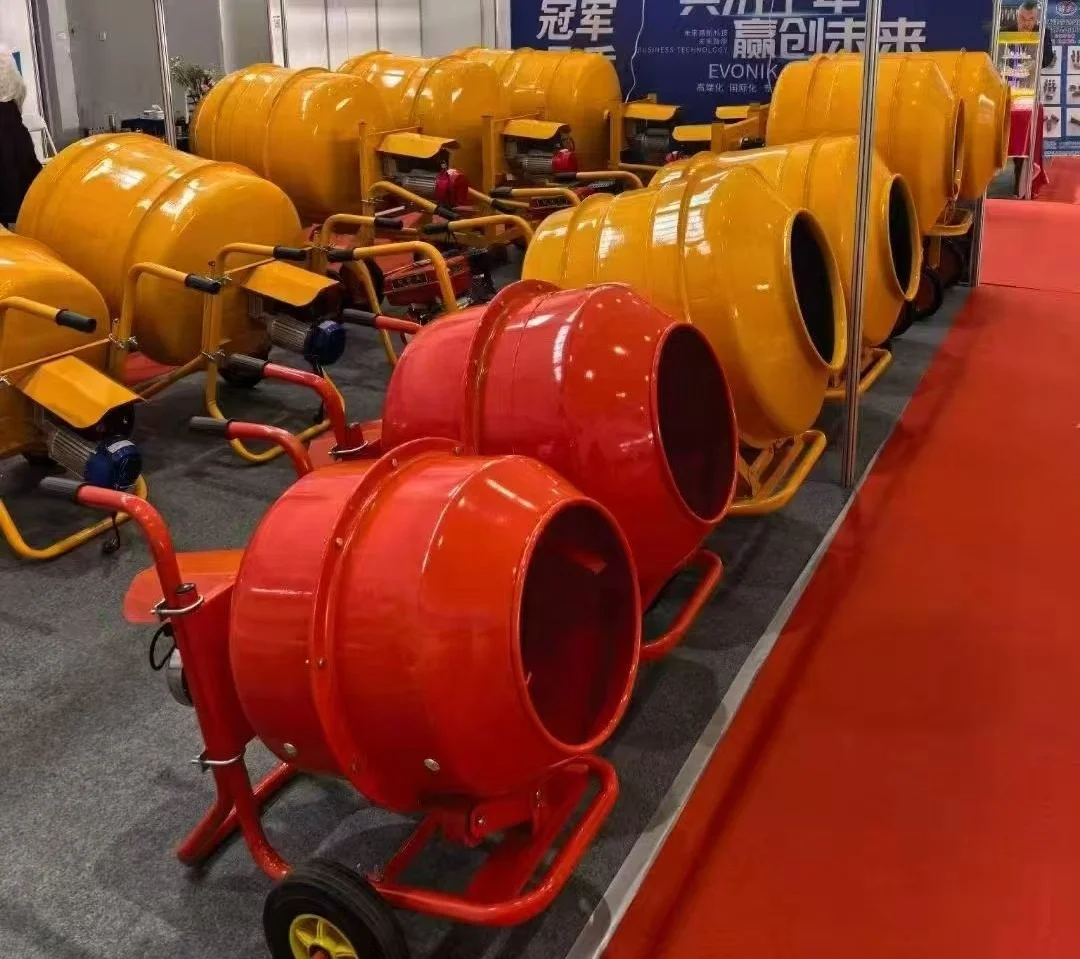 OFEITE Portable Self-Loading Drum Cement Concrete Mixer Machine 1400W Core Motor 2M/H Fully Automatic Discharge for Building
OFEITE Portable Self-Loading Drum Cement Concrete Mixer Machine 1400W Core Motor 2M/H Fully Automatic Discharge for Building