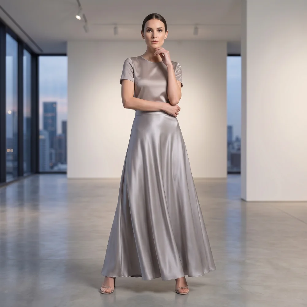 High-waisted Skirt High Waist Satin Maxi Skirt Smooth Fishtail Hem Skirt Commuting Style Work Leisure Daily Wear Bottoms
High-waisted Skirt High Waist Satin Maxi Skirt Smooth Fishtail Hem Skirt Commuting Style Work Leisure Daily Wear Bottoms