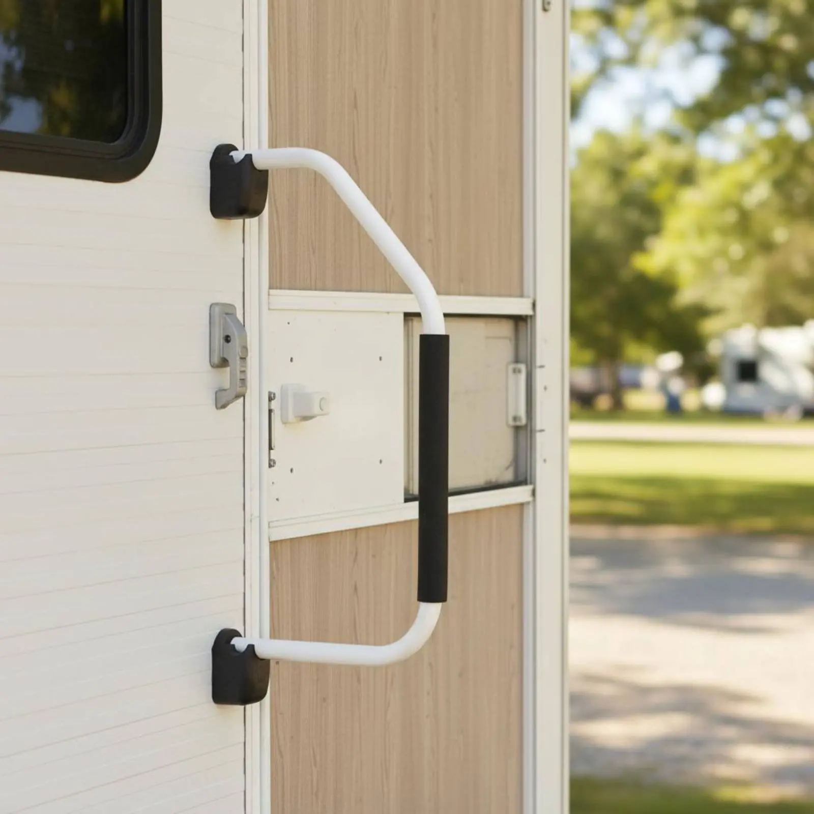 RV Grab Handle Easy to Install RV Assist Bar Recreational Vehicle Entry Handle Finger Grips Exterior Assist Bar Foldable Design
RV Grab Handle Easy to Install RV Assist Bar Recreational Vehicle Entry Handle Finger Grips Exterior Assist Bar Foldable Design