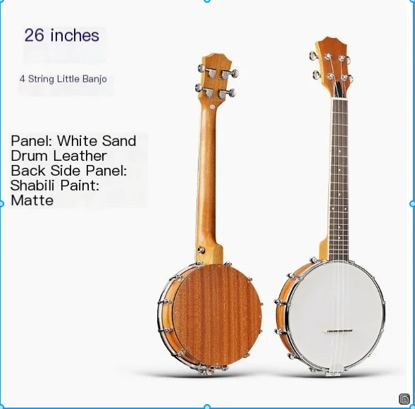 Banjo manufacturer wholesales Banjo 4/5 string guitar, Banjo dove, beginner Banjo
Banjo manufacturer wholesales Banjo 4/5 string guitar, Banjo dove, beginner Banjo