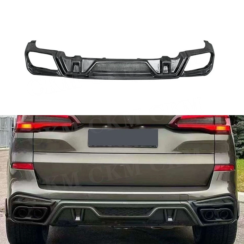Dry Carbon Fiber for BMW X5 G05 2019-2024 Car Rear Bumper Diffuser Rear Splitters Rear Lip Splitter L Style Body Kits FRP
Dry Carbon Fiber for BMW X5 G05 2019-2024 Car Rear Bumper Diffuser Rear Splitters Rear Lip Splitter L Style Body Kits FRP