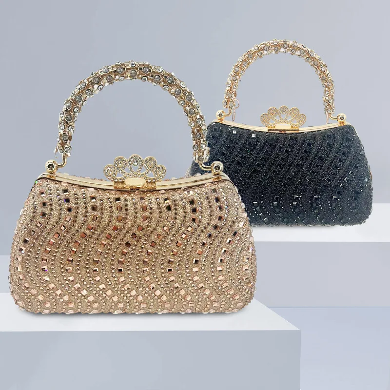 Premium Dinner Ladies Light Luxury Diamond Bags Banquet Fashion Versatile Handbags Sacs À Main Femme Trendy Snap Closure Handbag
Premium Dinner Ladies Light Luxury Diamond Bags Banquet Fashion Versatile Handbags Sacs À Main Femme Trendy Snap Closure Handbag