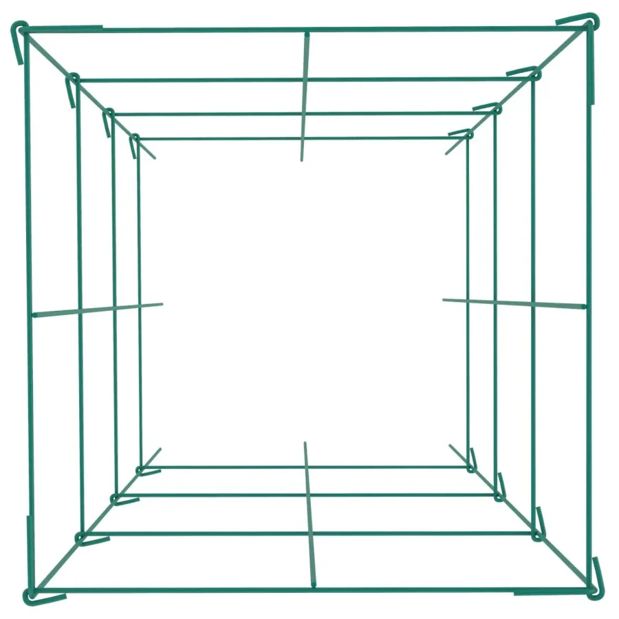 Tomato Cages 14.6" x 14.6" x 39.4" 3 Packs Tomato Cages for Garden Square Plant Support Cages Heavy Duty Green PVC-Coated Stee
Tomato Cages 14.6" x 14.6" x 39.4" 3 Packs Tomato Cages for Garden Square Plant Support Cages Heavy Duty Green PVC-Coated Stee