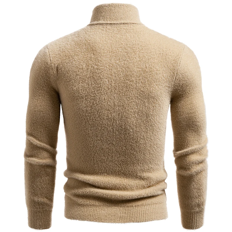 Autumn Winter Korean Style Turtleneck Sweater Men Solid Color Slim Fit Knitted Pullovers Fashion Warm Sweaters Couple Pullover
Autumn Winter Korean Style Turtleneck Sweater Men Solid Color Slim Fit Knitted Pullovers Fashion Warm Sweaters Couple Pullover