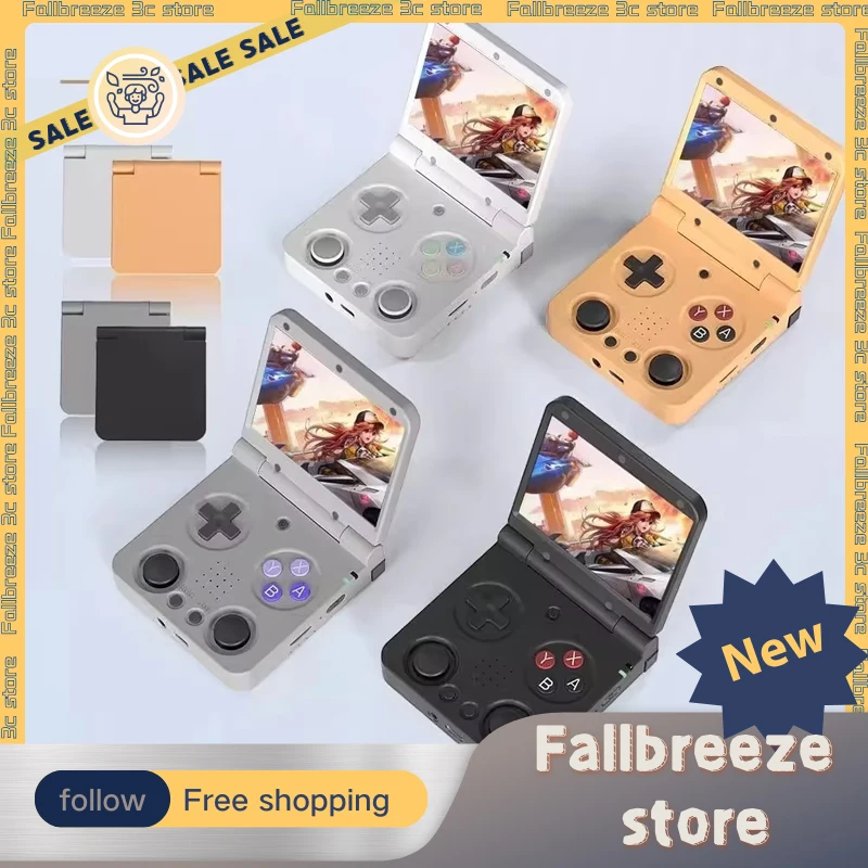 MIYOO FLIP Retro Handheld Game Console With Metal Hinge Custom 3.5''IPS Screen Compact Portable Game Machine Dual analog Sticks
MIYOO FLIP Retro Handheld Game Console With Metal Hinge Custom 3.5''IPS Screen Compact Portable Game Machine Dual analog Sticks