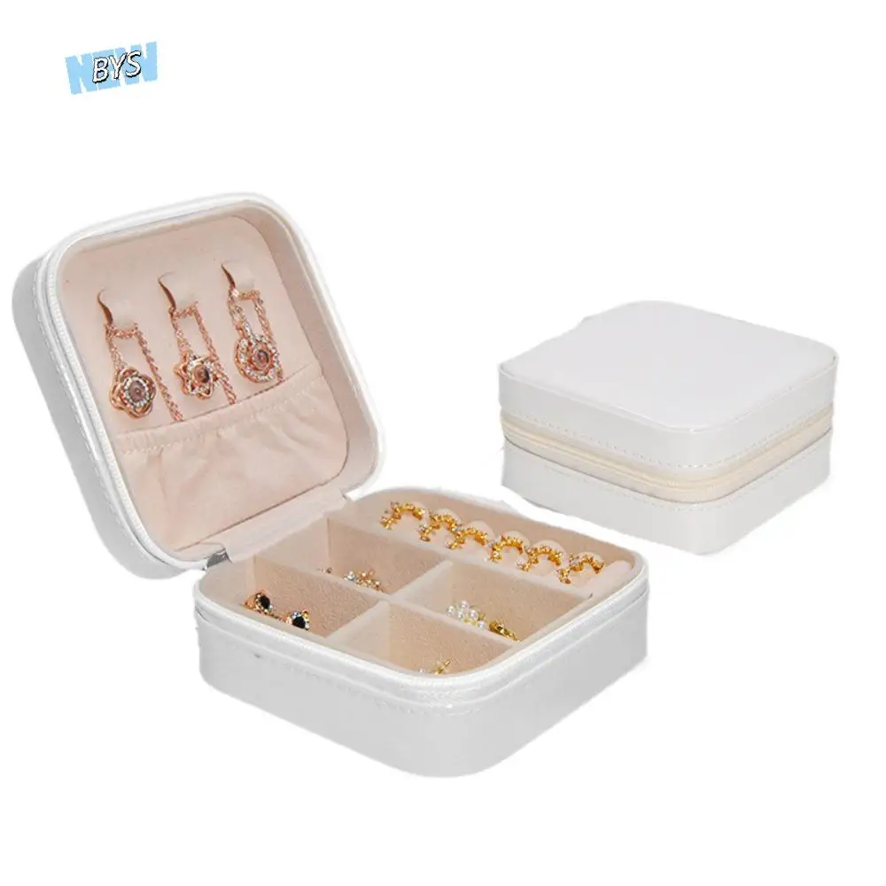 PU Leather Jewelry Packing Bag Laser Large Capacity Earrings Storage Case Organizer Necklaces Rings Mini Jewelry Display Box
PU Leather Jewelry Packing Bag Laser Large Capacity Earrings Storage Case Organizer Necklaces Rings Mini Jewelry Display Box